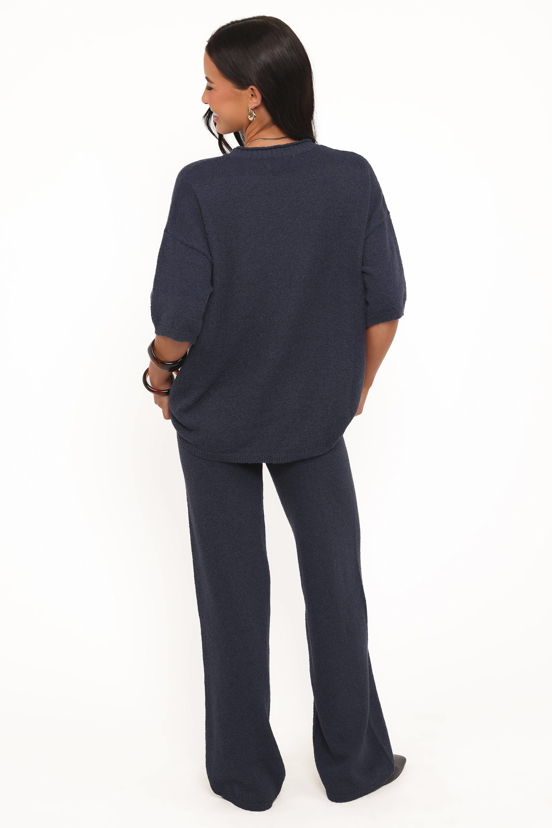 Ashby Knit Pant - Navy