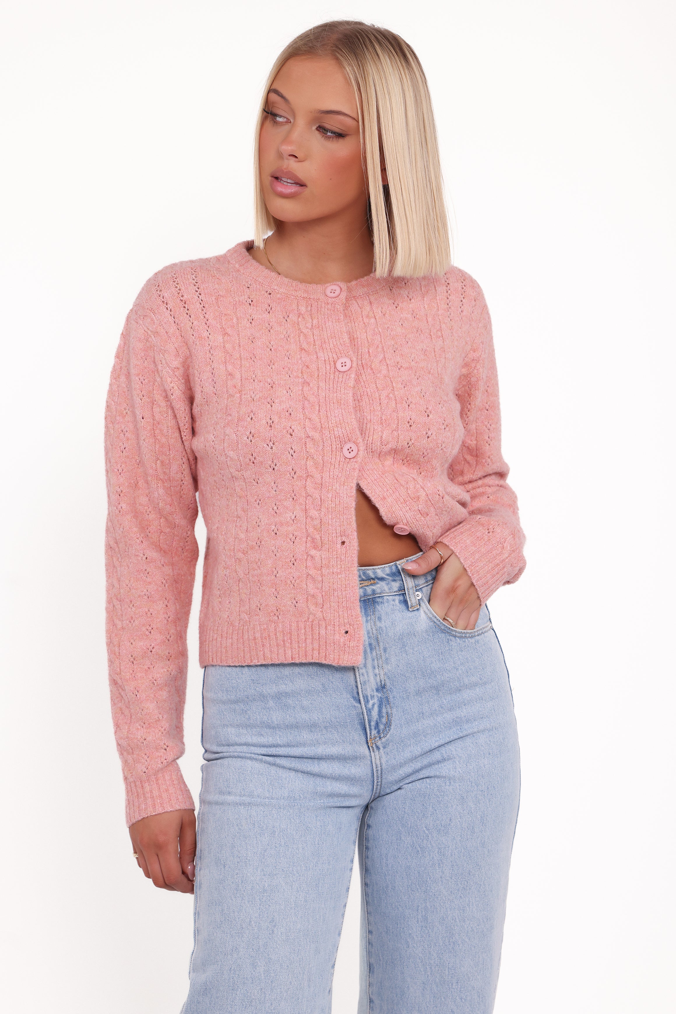 Bonnie Cardigan - Pink