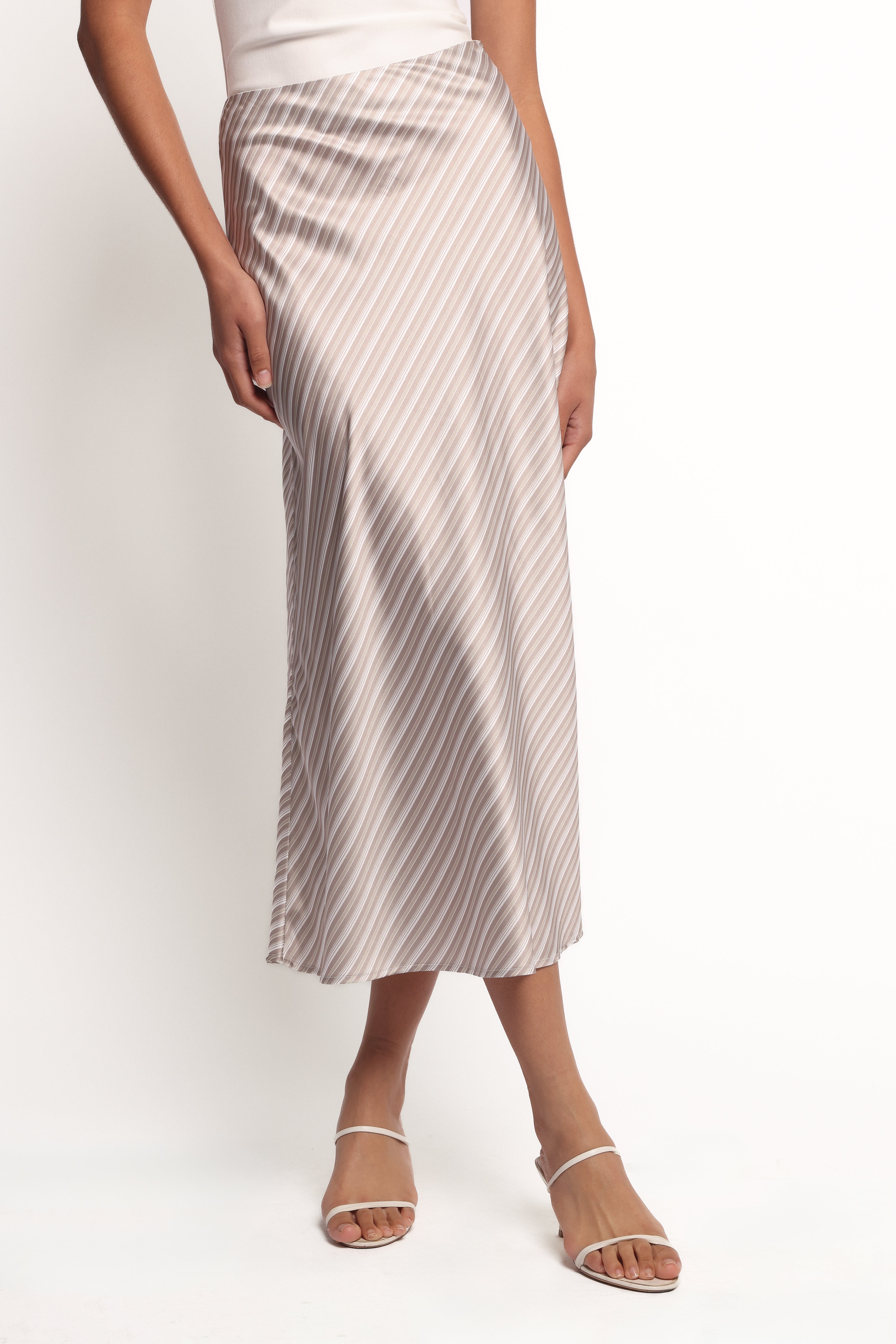 Corrina Midi Skirt - Stripe