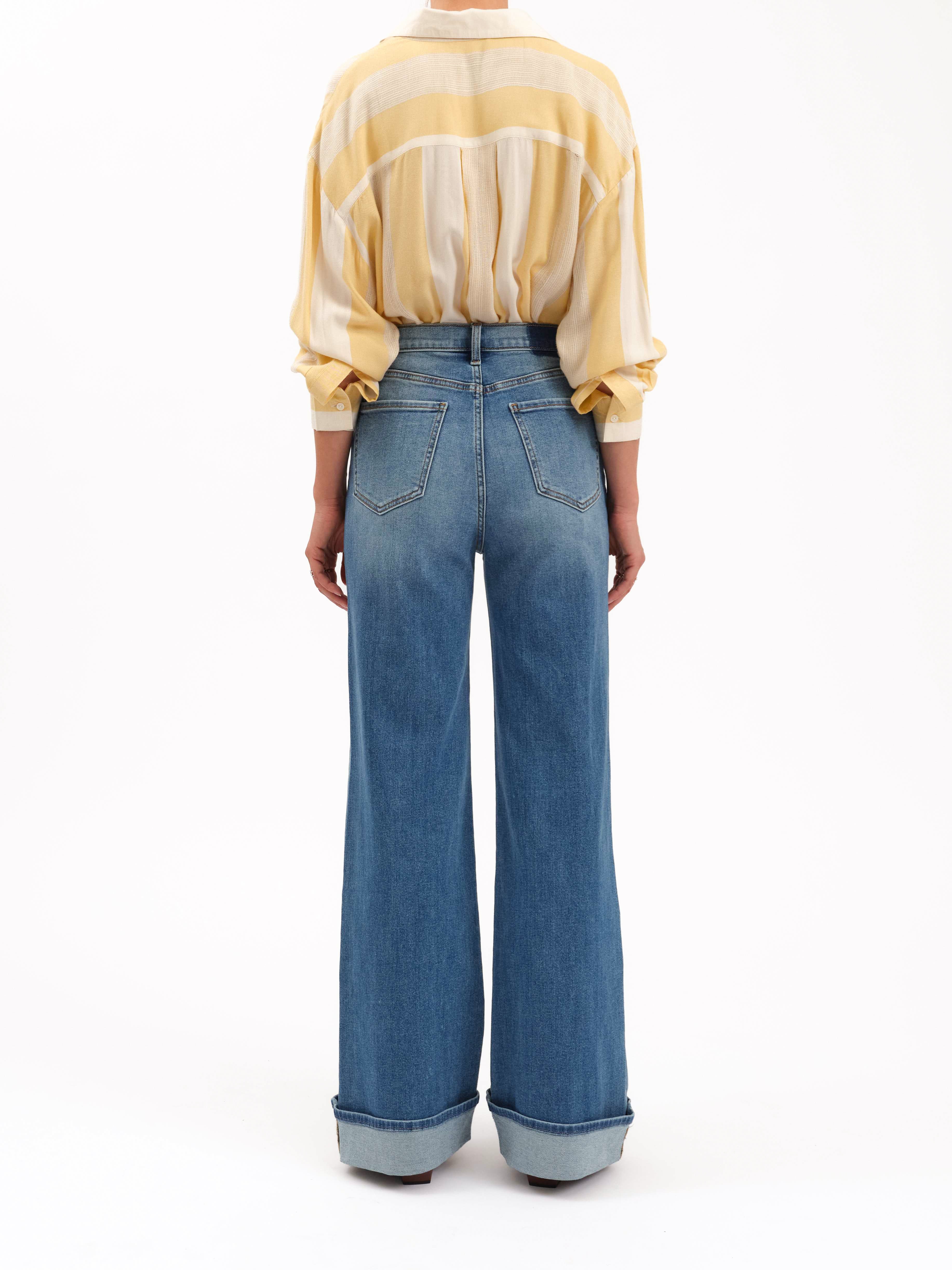 Far Out Wide Leg Jean - Big Break