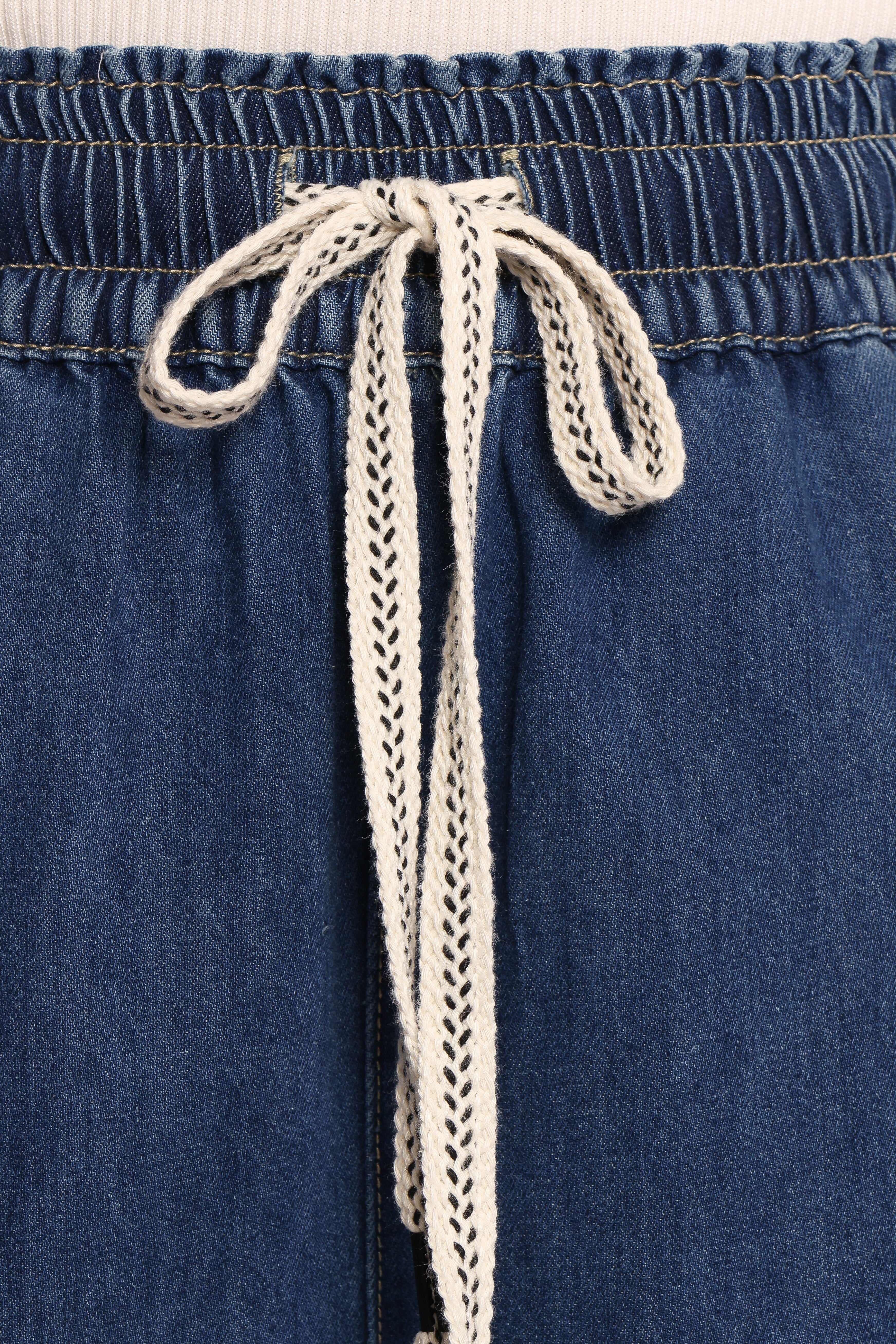 Jenni Wide Leg Pant - Denim