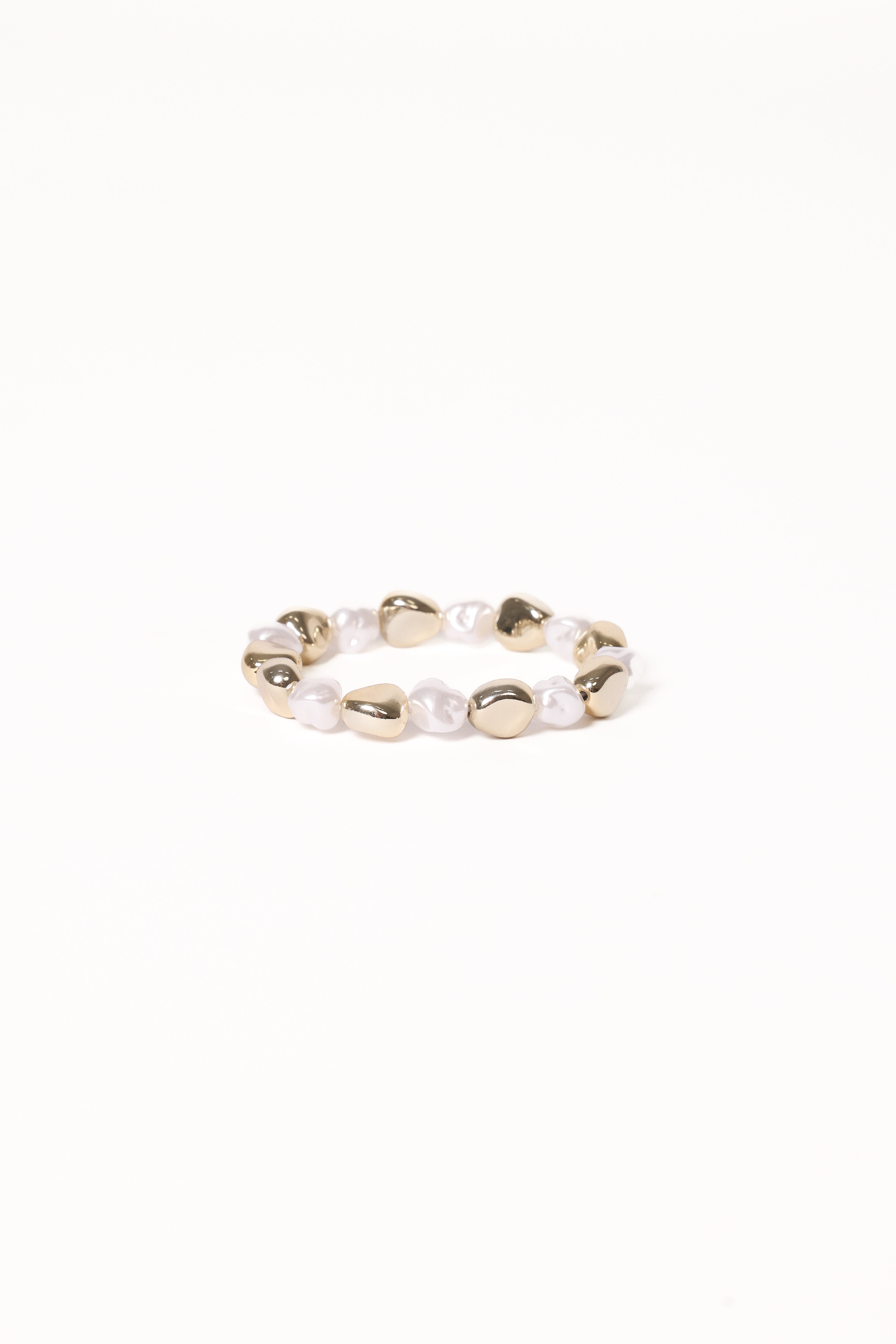 Phoenix Bracelet - Gold/Pearl