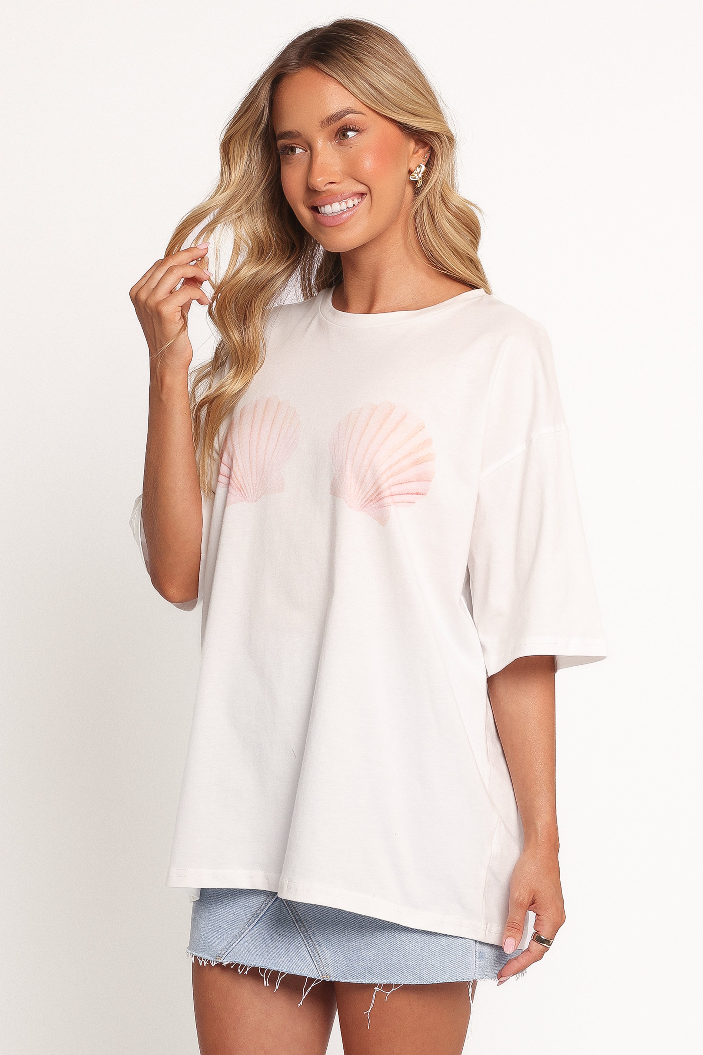 Sammie Graphic Tee - White