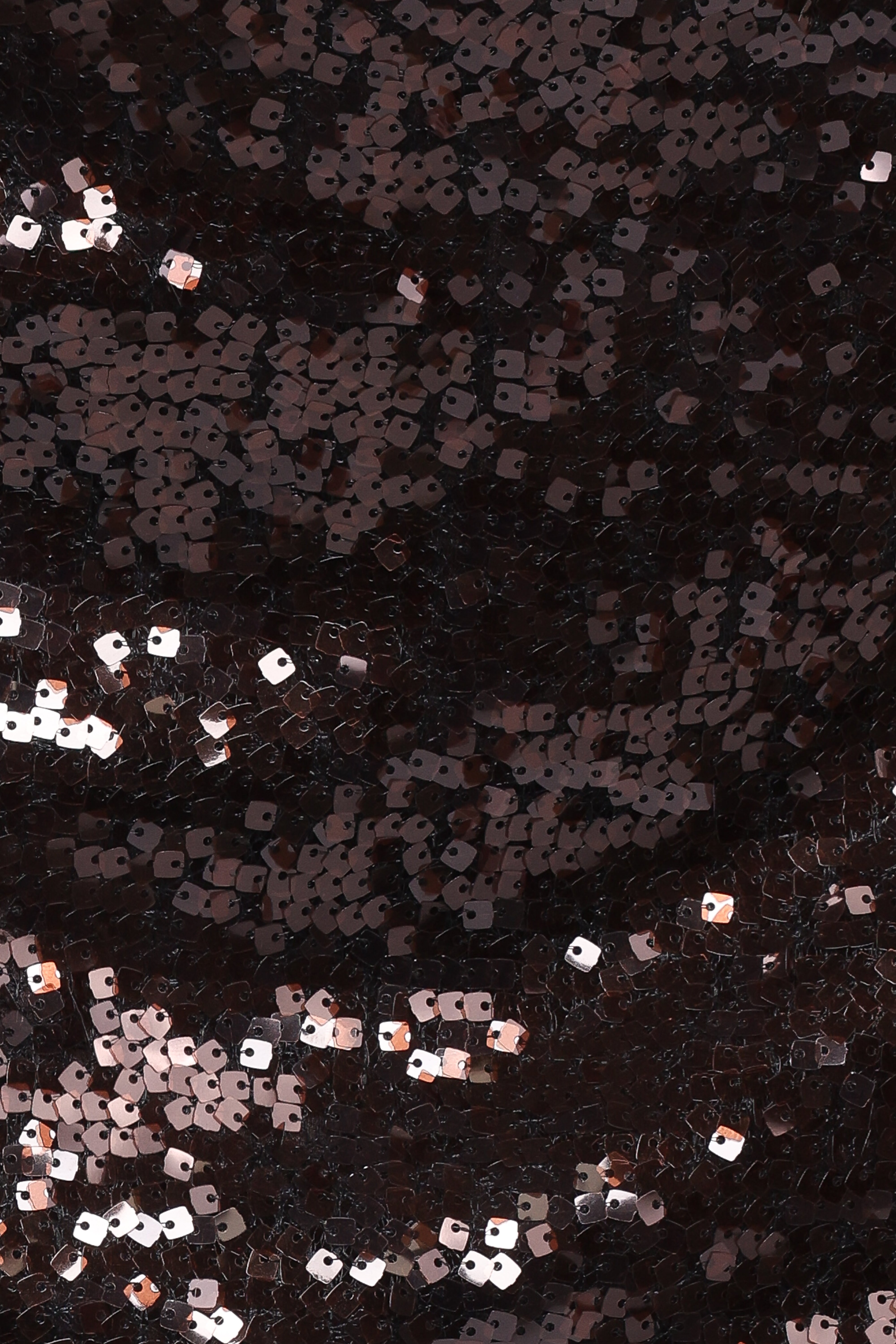 Zinnia Sequin Mini Skirt - Brown