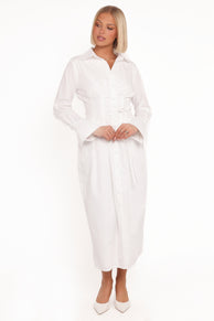 Alexander Shirt Dress - Ivory