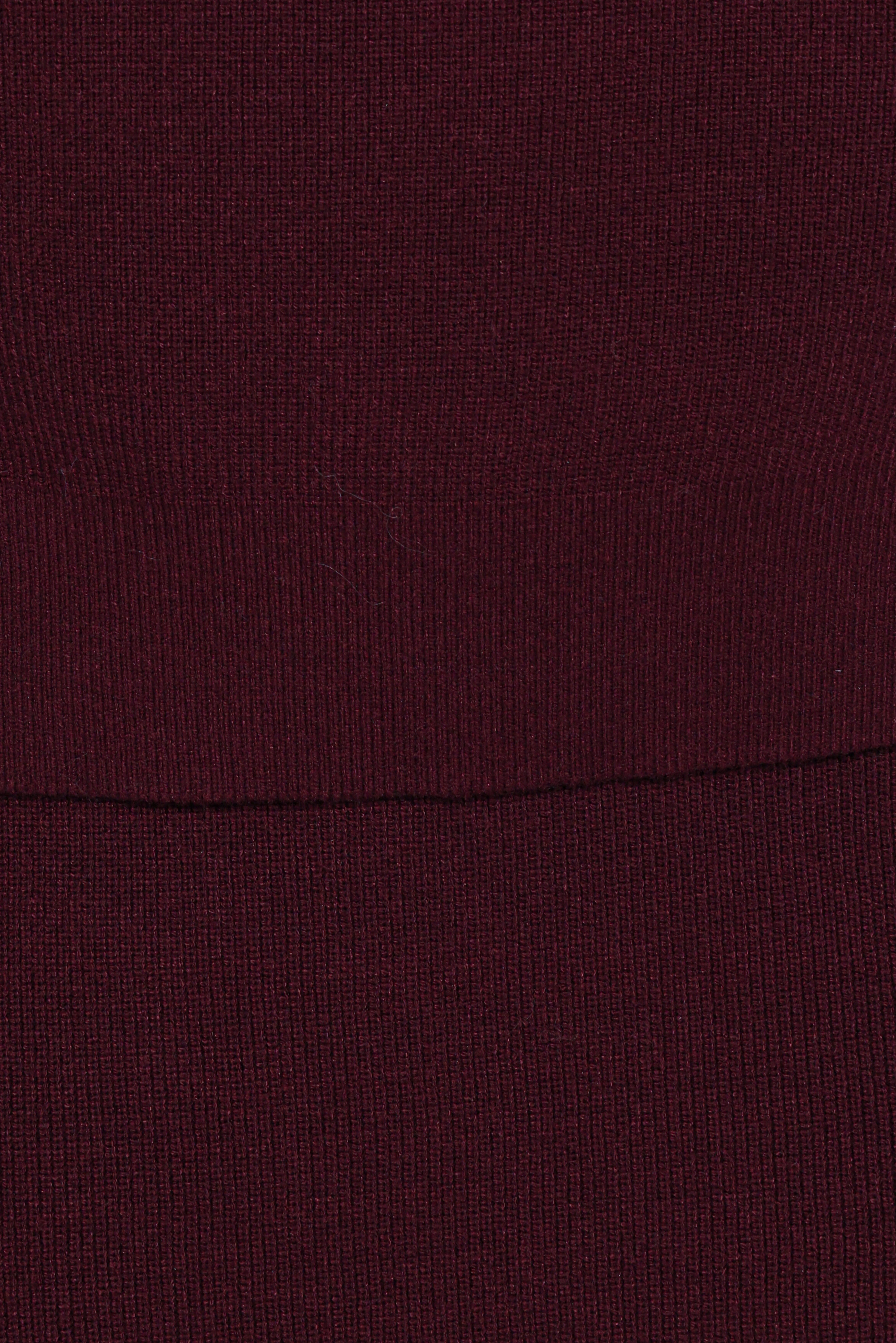 Bridget Maxi Skirt Sweater Set - Maroon