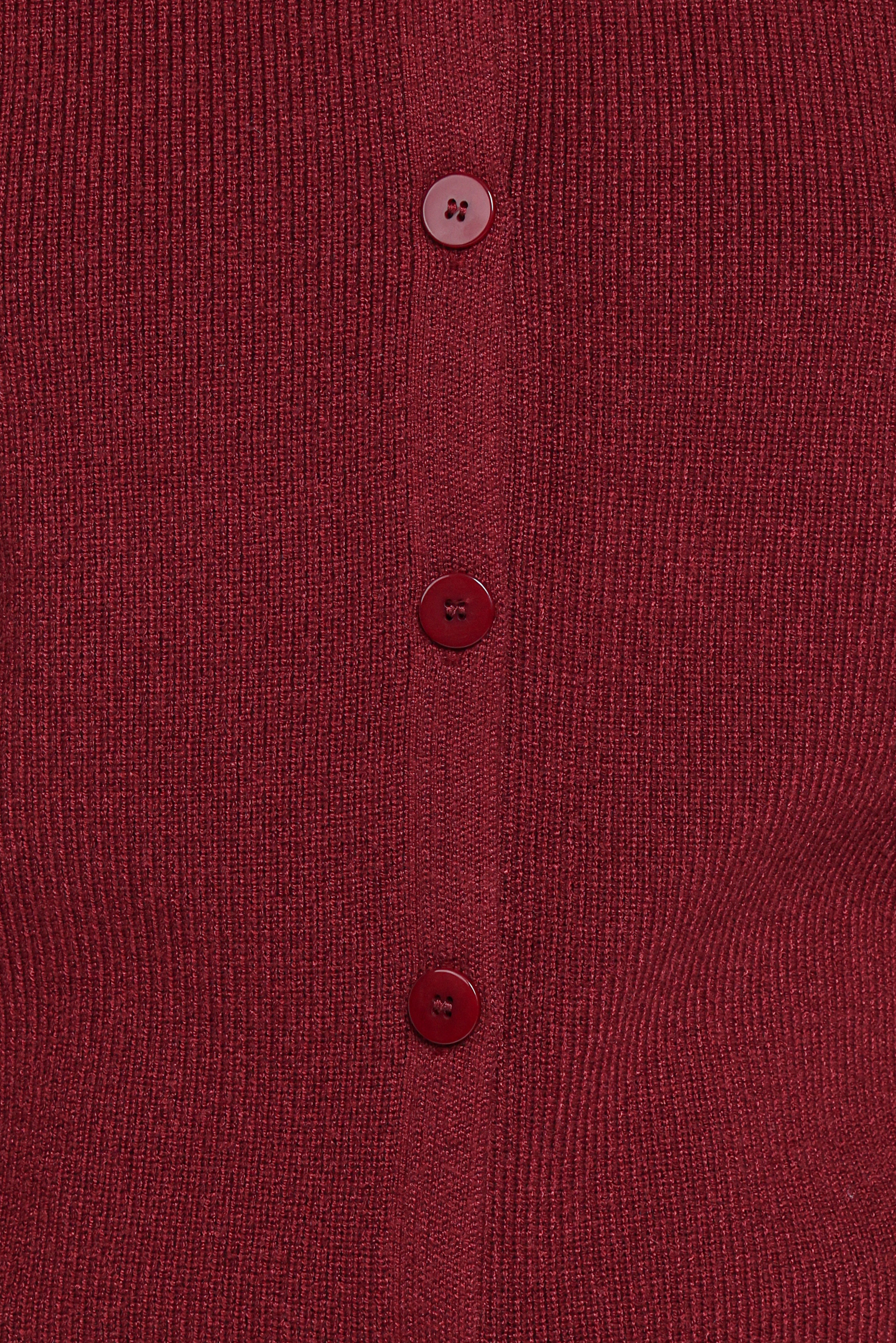 Cataline Button Front Top - Wine