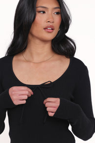 Cooper Knit Top - Black