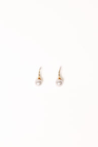 Finley Earrings - Gold/Pearl