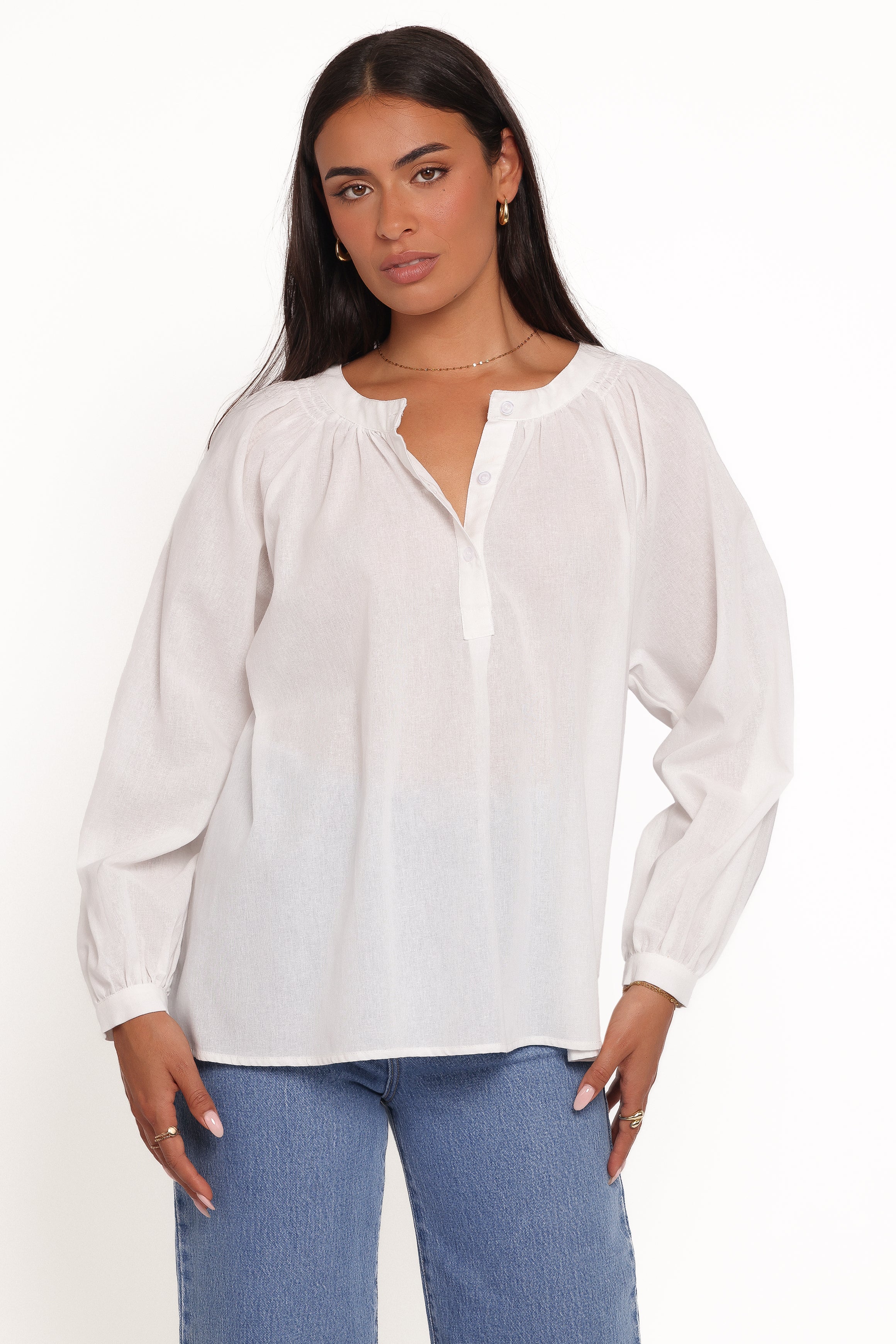 Irisa Shirt - White
