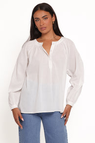 Irisa Shirt - White