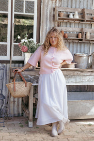 Oakley Midi Skirt - White