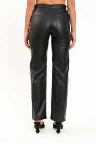 Sundaze Faux Leather Pant - Cinematic