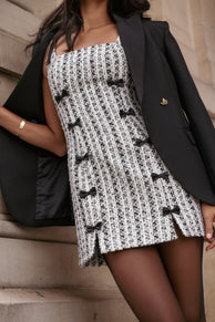 Walsh Mini Dress - Black